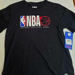 Boys Size 14-16 NBA Black Graphic/logo Short Sleeve T-Shirt BRAND NEW WITH TAGS
